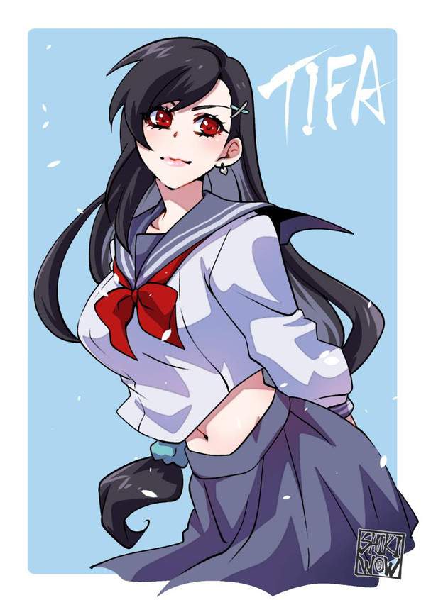 【セーラー服編】おへそがチラリな二次エロ画像【32枚目】