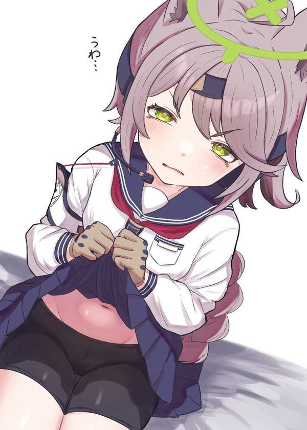 【セーラー服編】おへそがチラリな二次エロ画像【35枚目】