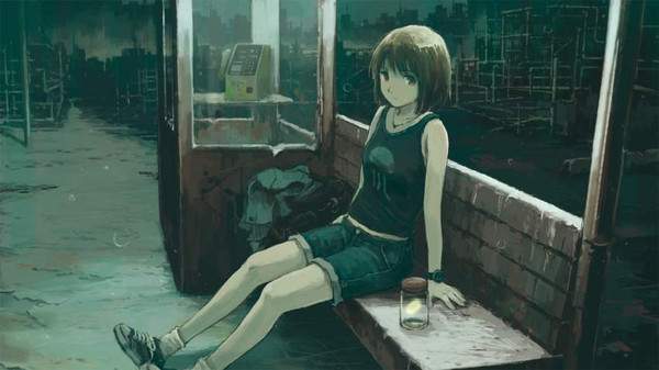 【テレホンカードの日】公衆電話と女子の二次エロ画像【14枚目】