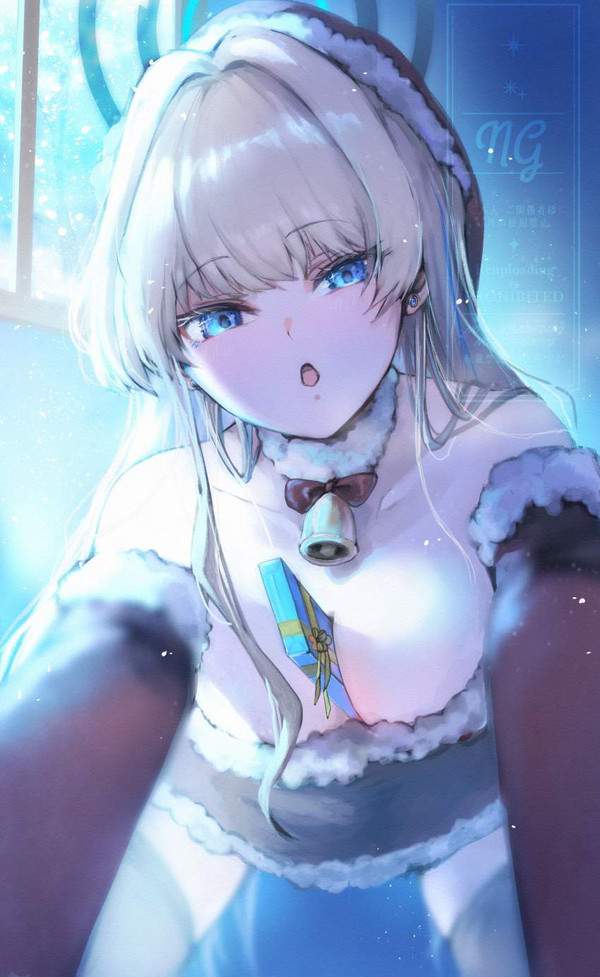 【せっせっ聖夜】サンタコスしてるブルーアーカイブキャラ達のエロ画像【2枚目】