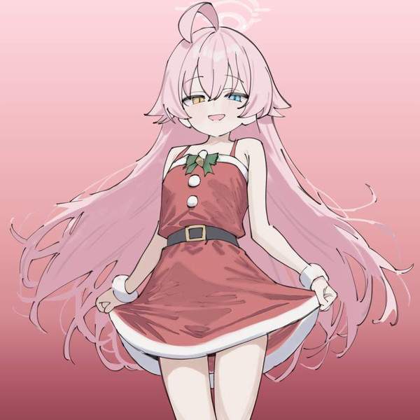 【せっせっ聖夜】サンタコスしてるブルーアーカイブキャラ達のエロ画像【5枚目】