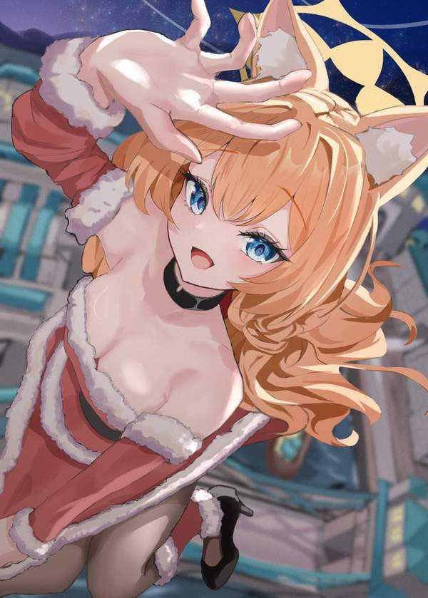 【せっせっ聖夜】サンタコスしてるブルーアーカイブキャラ達のエロ画像【33枚目】