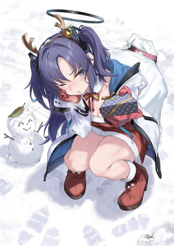 【せっせっ聖夜】サンタコスしてるブルーアーカイブキャラ達のエロ画像【40枚目】