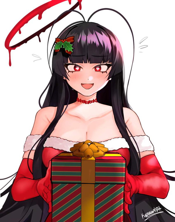 【せっせっ聖夜】サンタコスしてるブルーアーカイブキャラ達のエロ画像【45枚目】