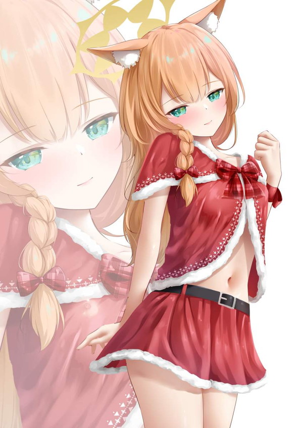 【せっせっ聖夜】サンタコスしてるブルーアーカイブキャラ達のエロ画像【47枚目】