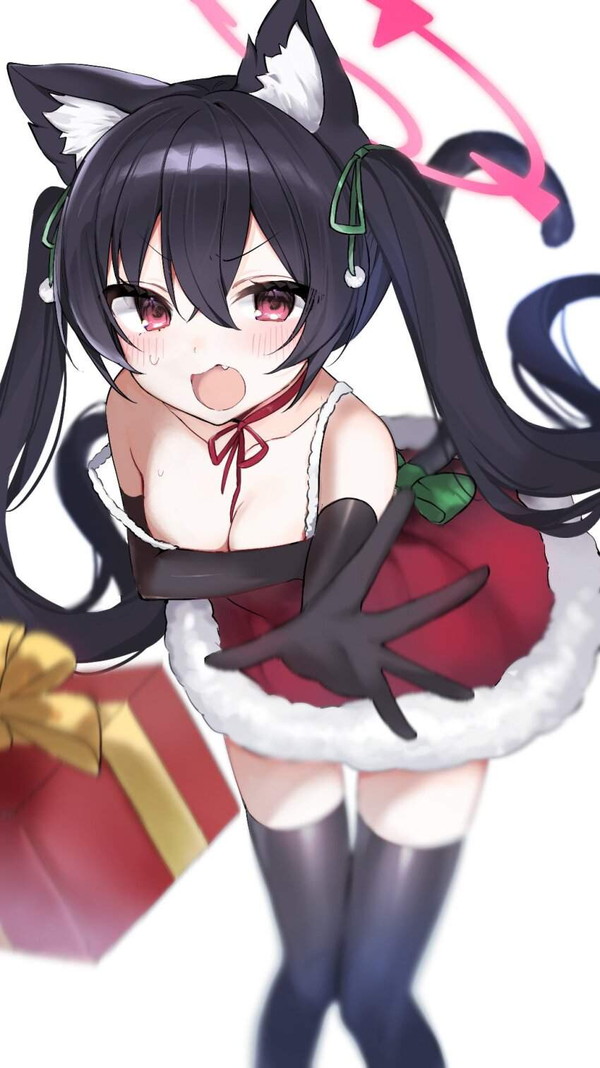 【せっせっ聖夜】サンタコスしてるブルーアーカイブキャラ達のエロ画像【49枚目】