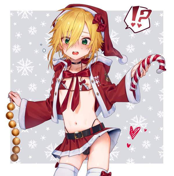 【兄は夜更け過ぎに】サンタコスしてる男の娘達の二次エロ画像【ユキエと変わるだろう】【31枚目】