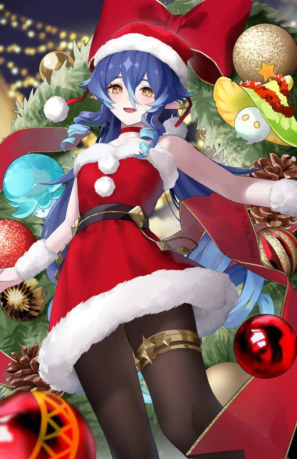 【性into聖夜】幸せそうにセックスしてるカップル達のセリフ付二次エロ画像【17枚目】