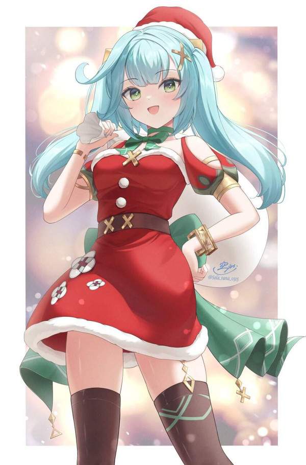 【性into聖夜】幸せそうにセックスしてるカップル達のセリフ付二次エロ画像【21枚目】