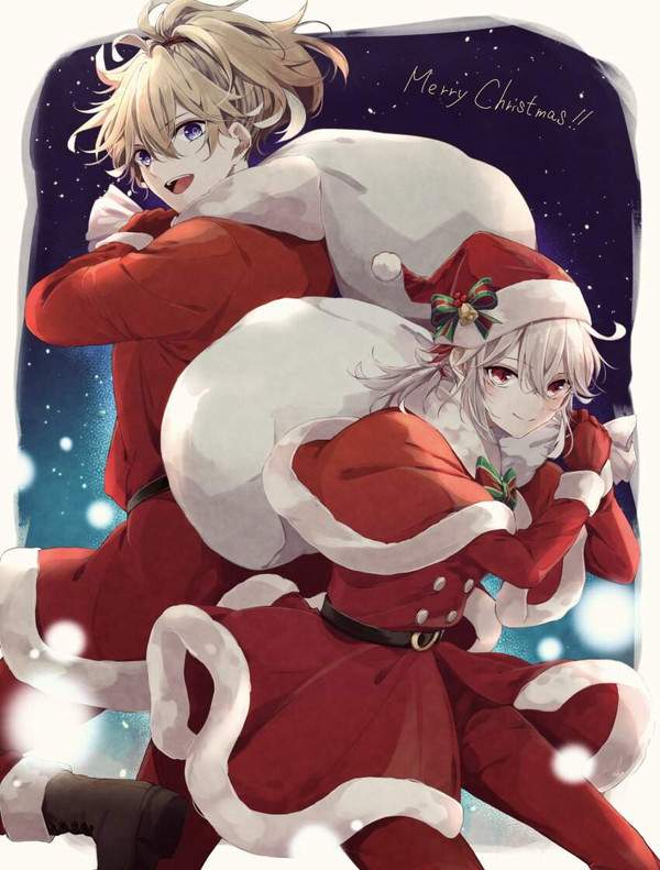 【性into聖夜】幸せそうにセックスしてるカップル達のセリフ付二次エロ画像【42枚目】