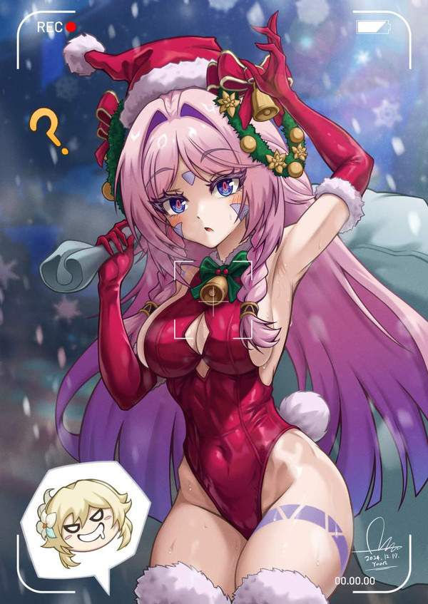 【性into聖夜】幸せそうにセックスしてるカップル達のセリフ付二次エロ画像【50枚目】