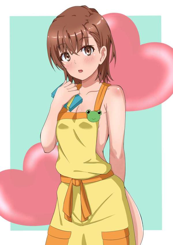 【新婚ヴィーガン夫婦あるある】貧乳女子×裸エプロンの二次エロ画像【17枚目】