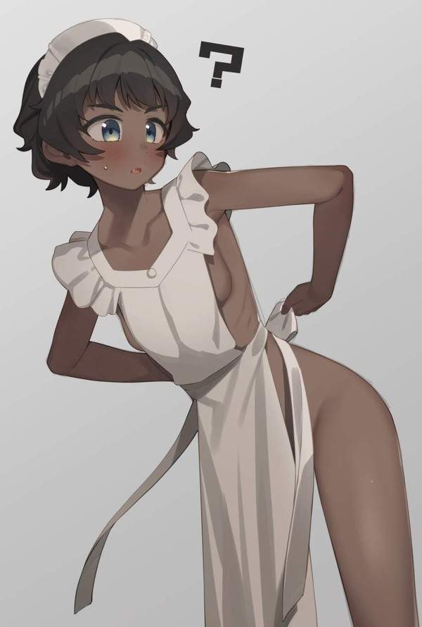 【新婚ヴィーガン夫婦あるある】貧乳女子×裸エプロンの二次エロ画像【22枚目】