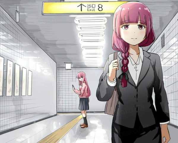 【地下鉄記念日】８番出口のエロ画像【21枚目】