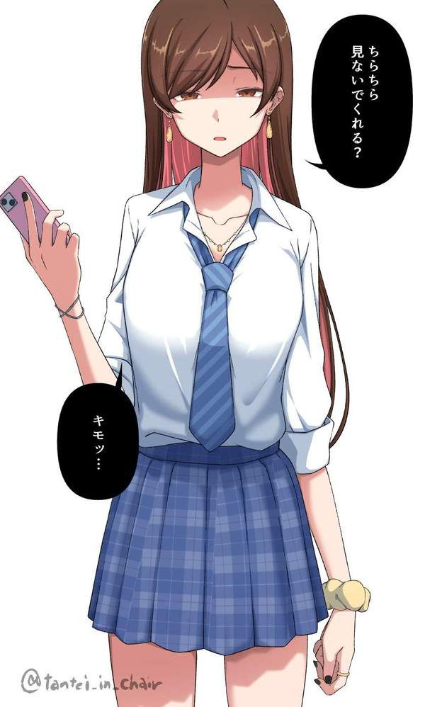 【精神的なこと】罵倒してくる女子の二次エロ画像【これも技術のうちっ！】【9枚目】