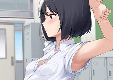 【お疲れ】休み時間に伸びをするＪＫ達の二次エロ画像