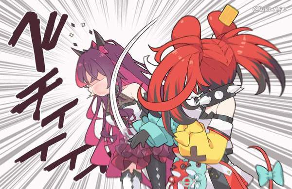 【56すぞ、この野郎っ！】ガチビンタされてる女子の二次エロ画像【6枚目】