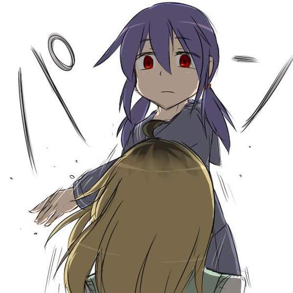 【56すぞ、この野郎っ！】ガチビンタされてる女子の二次エロ画像【15枚目】