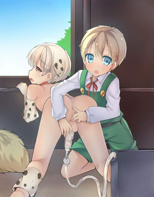 【絞り出せ絞り出せぇ！】おちんちんに搾乳器付けられてる二次エロ画像【17枚目】