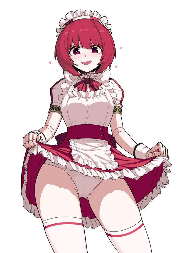 【色の日】スカートたくし上げてパンティー見せて貰う二次エロ画像【26枚目】