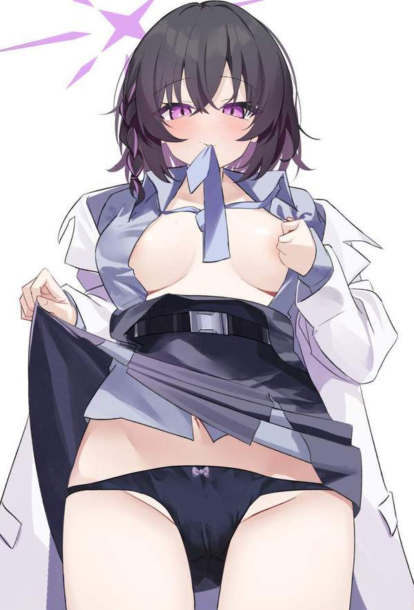 【色の日】スカートたくし上げてパンティー見せて貰う二次エロ画像【28枚目】