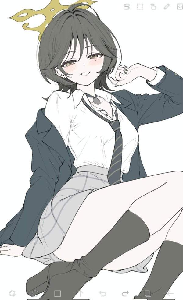 【ブルアカ】若狭フユ(わかさふゆ)のエロ画像【ブルーアーカイブ】【26枚目】