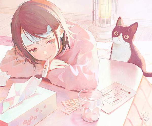 【風邪の日】高熱に苦しむ女子達のエロ画像【11枚目】