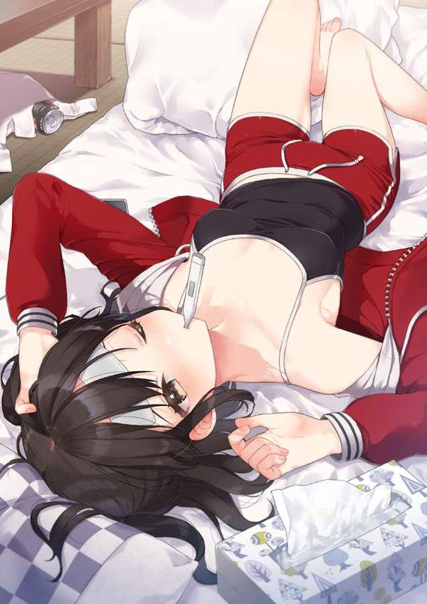 【風邪の日】高熱に苦しむ女子達のエロ画像【39枚目】