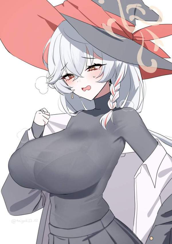 【ブルアカ】白尾エリ(しらおえり)のエロ画像【ブルーアーカイブ】【5枚目】