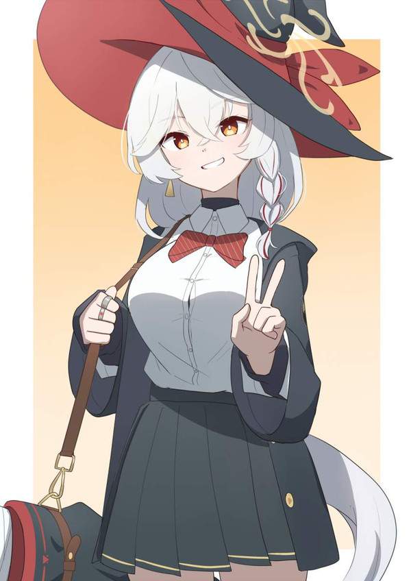 【ブルアカ】白尾エリ(しらおえり)のエロ画像【ブルーアーカイブ】【43枚目】