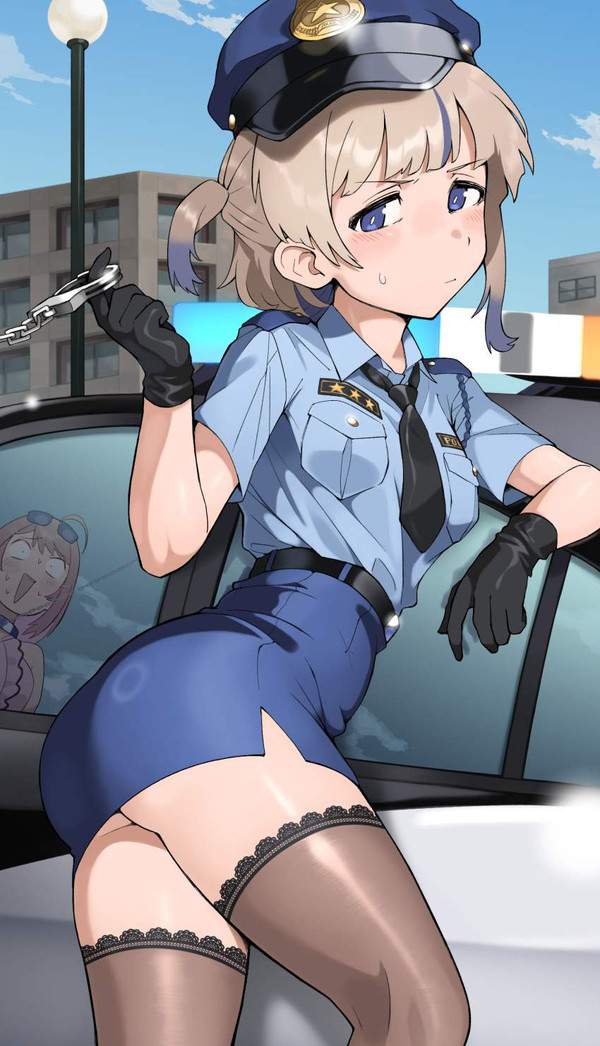 【110番の日】婦警さんの二次エロ画像【5枚目】
