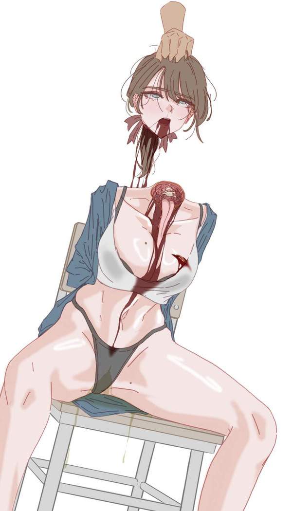 【一体どうしよう】頭と身体がバラバラになってる女子達の二次エログロ画像【この重いの】【10枚目】