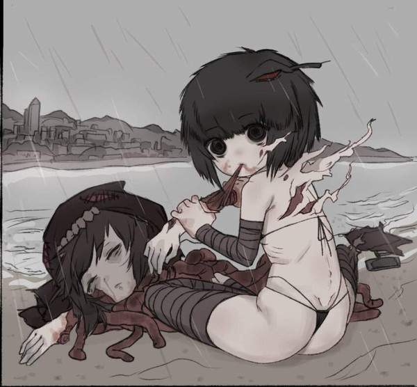 【一体どうしよう】頭と身体がバラバラになってる女子達の二次エログロ画像【この重いの】【23枚目】