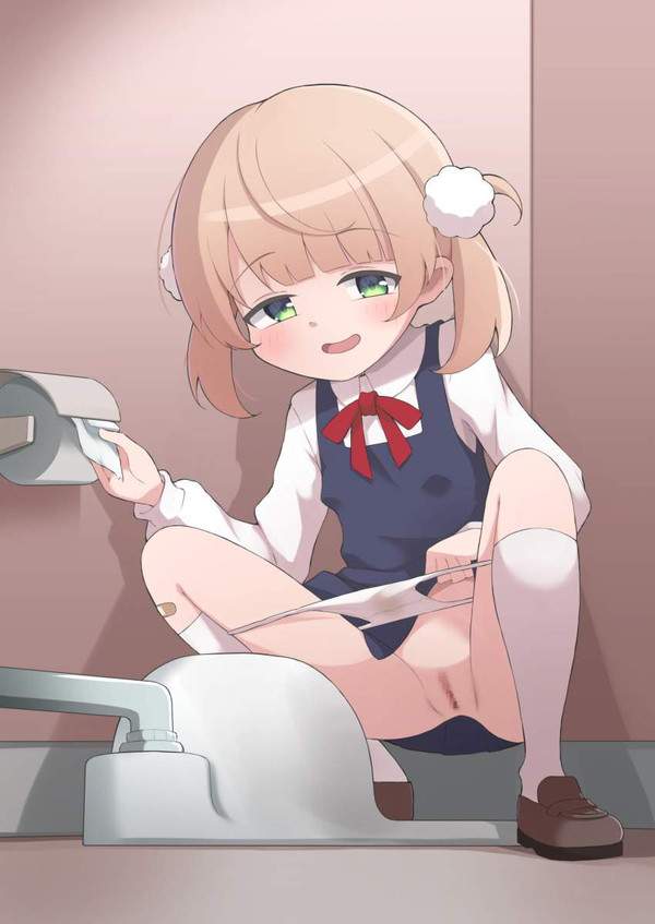 【公園】和式トイレでオシッコする女性達の二次エロ画像【駅】【11枚目】