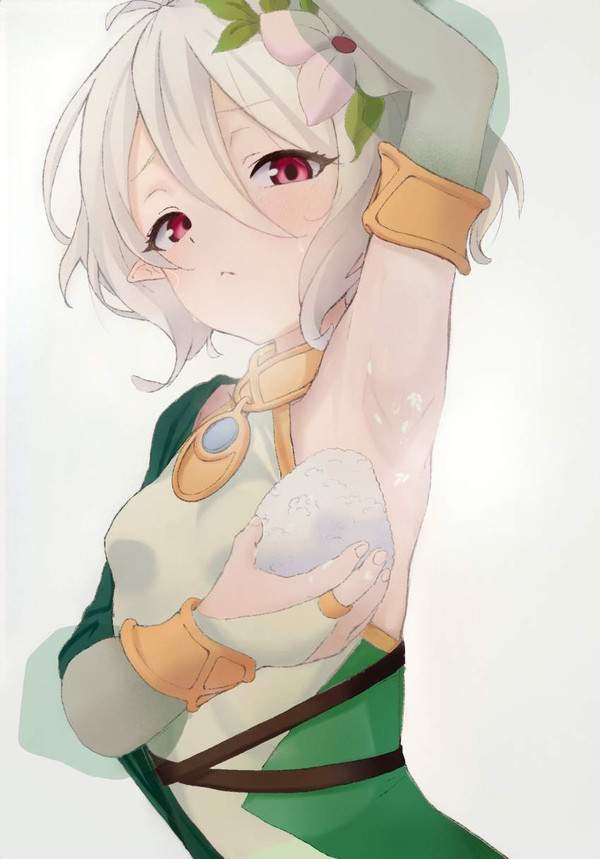 【おむすびの日】腋でおにぎり握る女子達の二次エロ画像【11枚目】