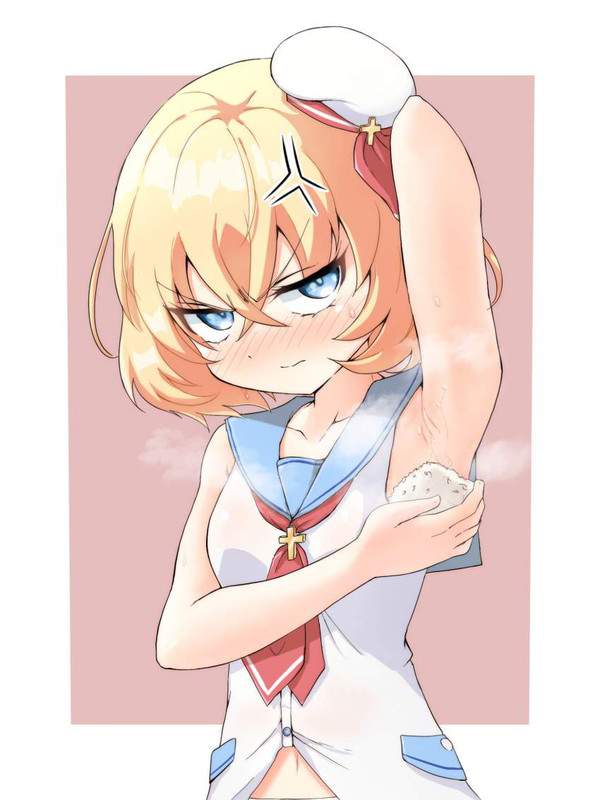 【おむすびの日】腋でおにぎり握る女子達の二次エロ画像【21枚目】