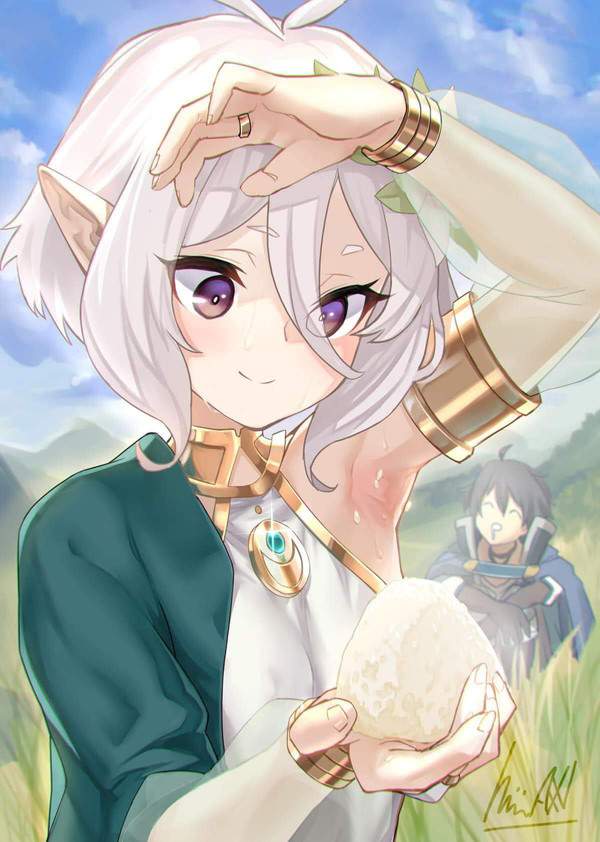 【おむすびの日】腋でおにぎり握る女子達の二次エロ画像【36枚目】