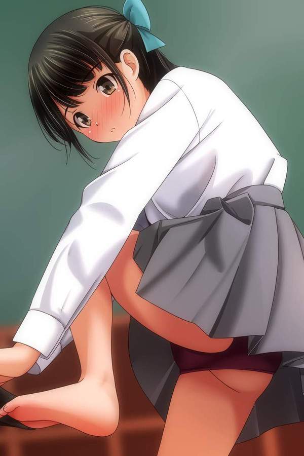 【二次】教室内で目にした同級生の何気ないパンチラ画像【2枚目】