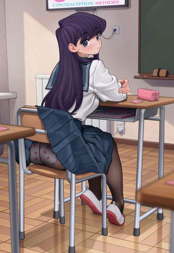 【二次】教室内で目にした同級生の何気ないパンチラ画像【3枚目】