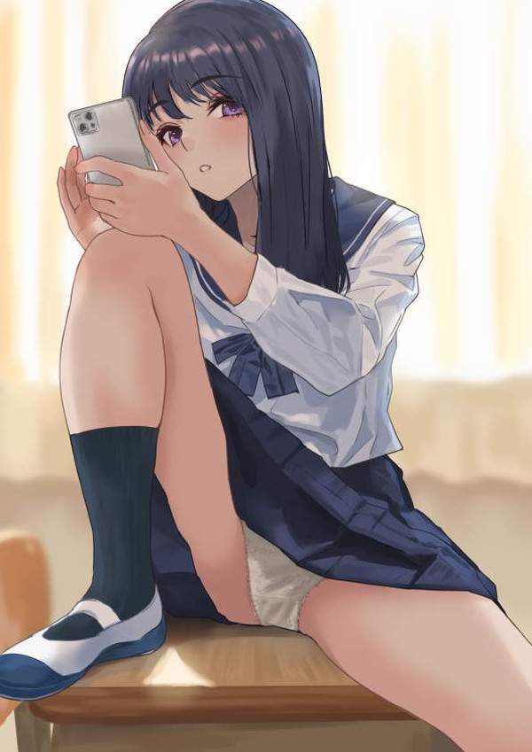 【二次】教室内で目にした同級生の何気ないパンチラ画像【18枚目】