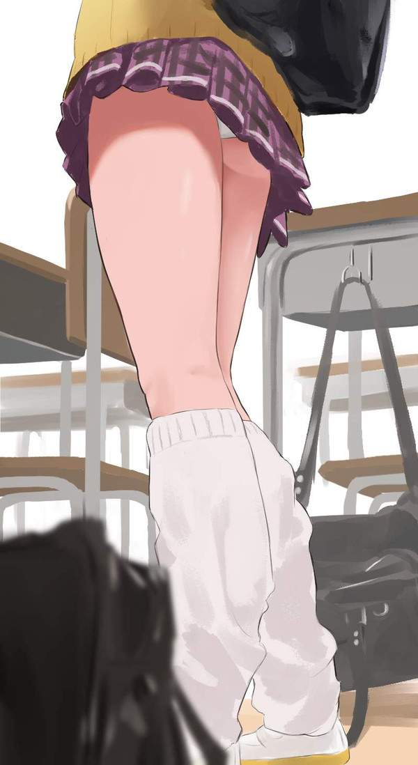 【二次】教室内で目にした同級生の何気ないパンチラ画像【24枚目】