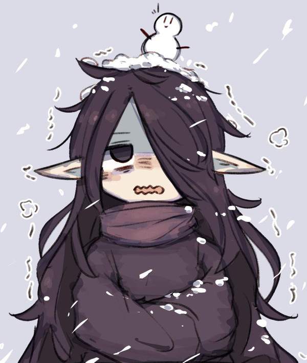 【大寒】真冬の屋外で寒そうにしてる女子達の二次エロ画像【18枚目】