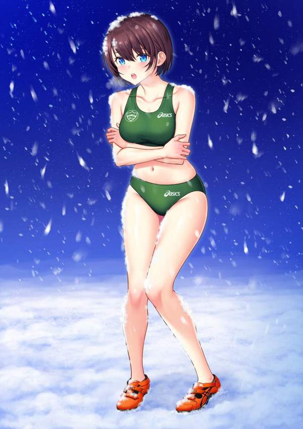 【大寒】真冬の屋外で寒そうにしてる女子達の二次エロ画像【23枚目】