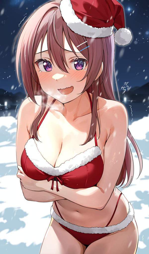 【大寒】真冬の屋外で寒そうにしてる女子達の二次エロ画像【24枚目】