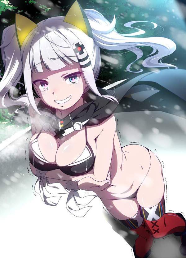 【大寒】真冬の屋外で寒そうにしてる女子達の二次エロ画像【25枚目】