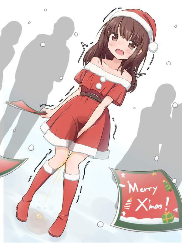 【大寒】真冬の屋外で寒そうにしてる女子達の二次エロ画像【35枚目】