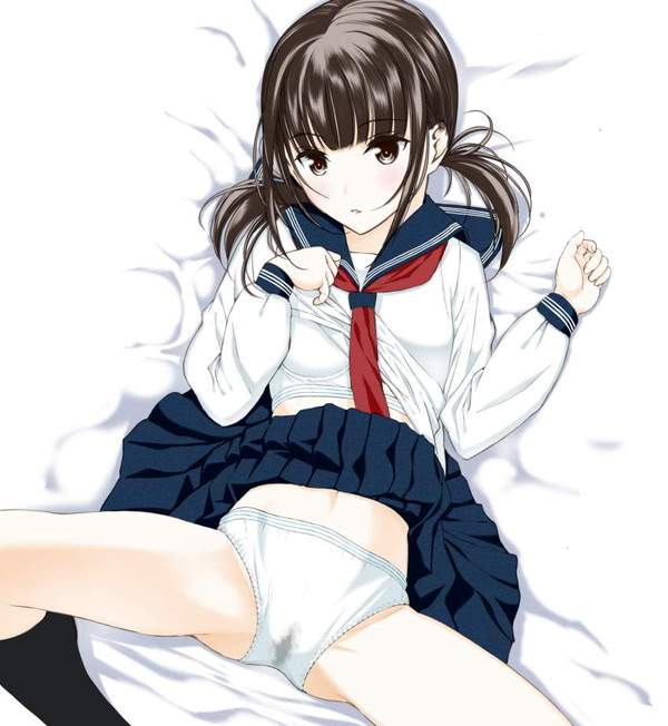 【多分拭いてない】パンツ汚いロリ娘達の二次エロ画像【20枚目】