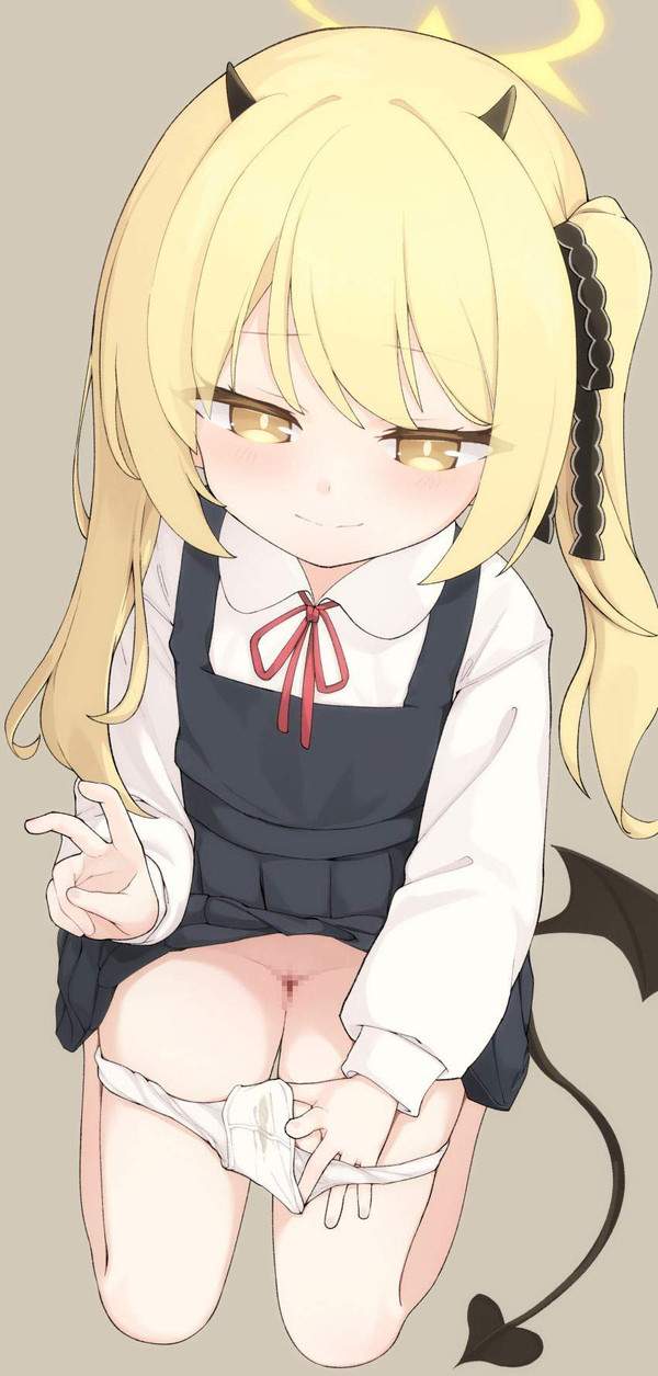 【多分拭いてない】パンツ汚いロリ娘達の二次エロ画像【33枚目】