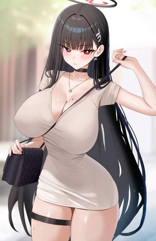 【夏の楽しみ】パイスラ巨乳女子の二次エロ画像【5枚目】