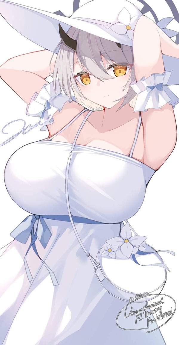 【夏の楽しみ】パイスラ巨乳女子の二次エロ画像【19枚目】